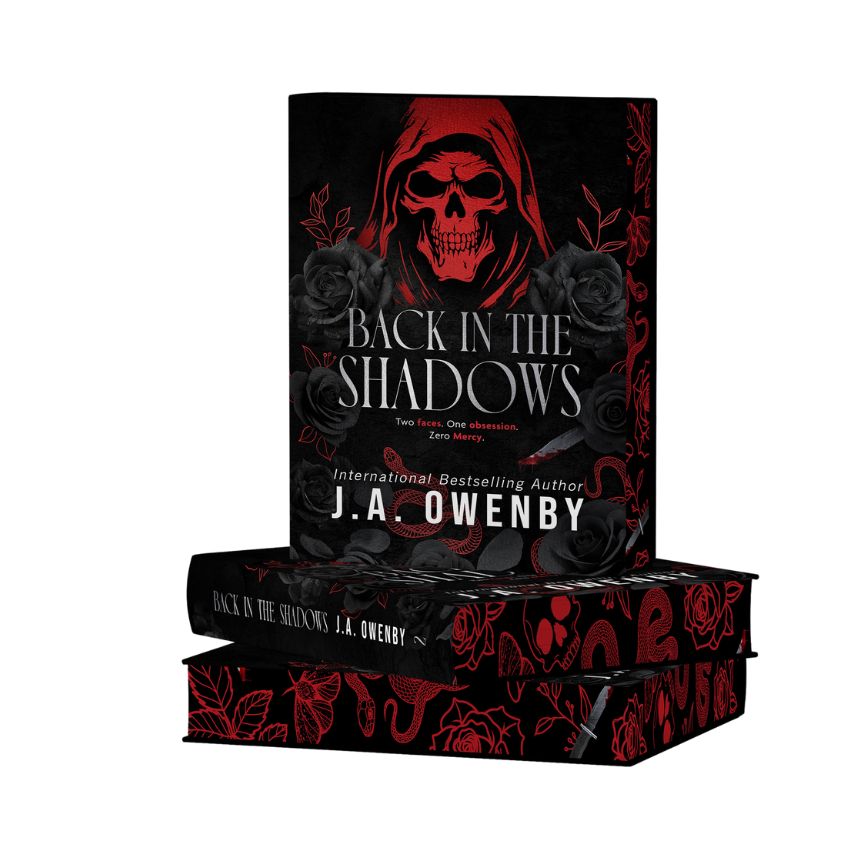 Back In the Shadows Book 2 | Special Edition | Red Foil With Sprayed Edges
