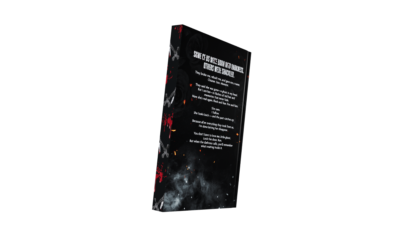 Book titled 'Behind the Shadows' by L.A. Owenby