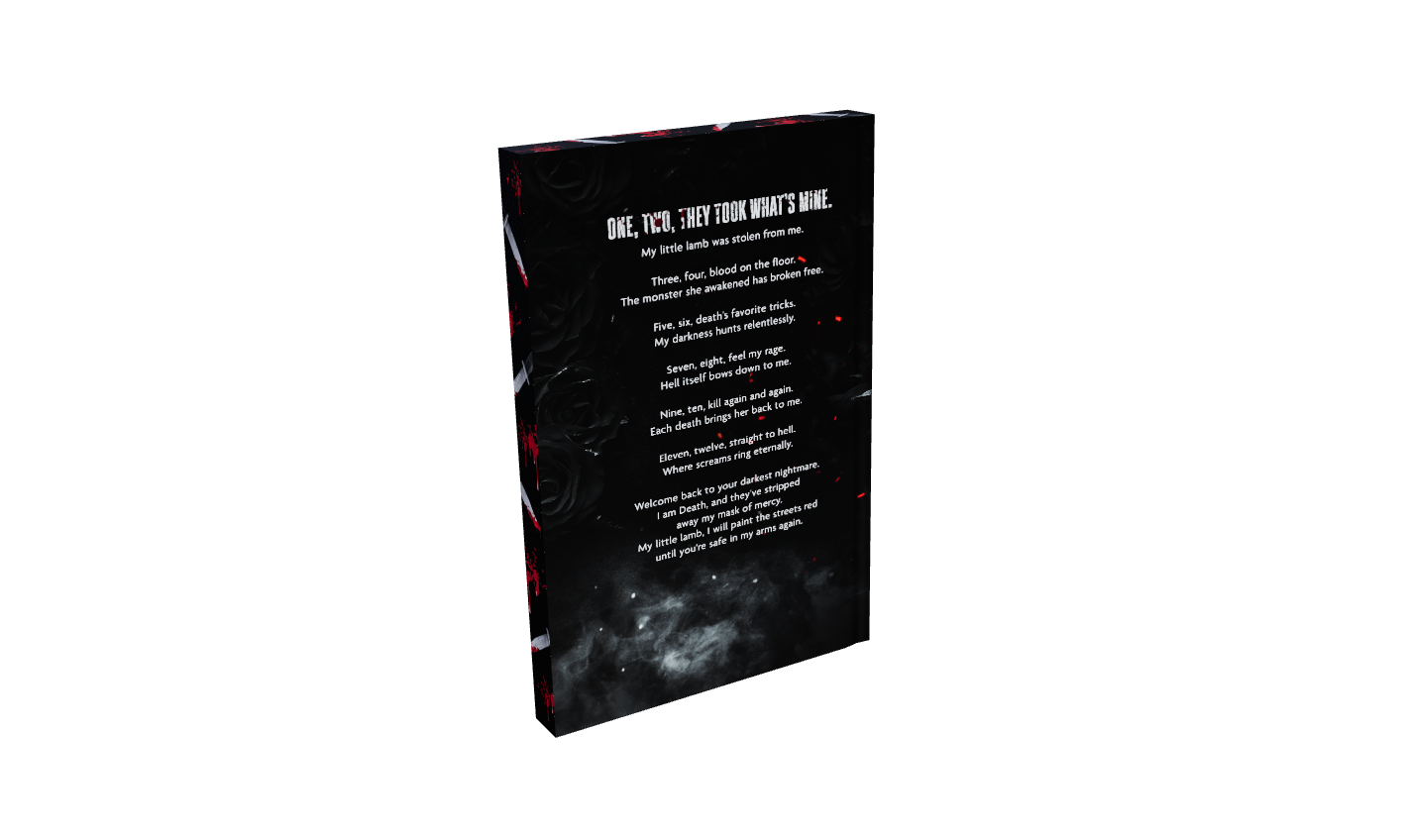 Back In the Shadows Paperback Special Edition- Sprayed Edges - Back