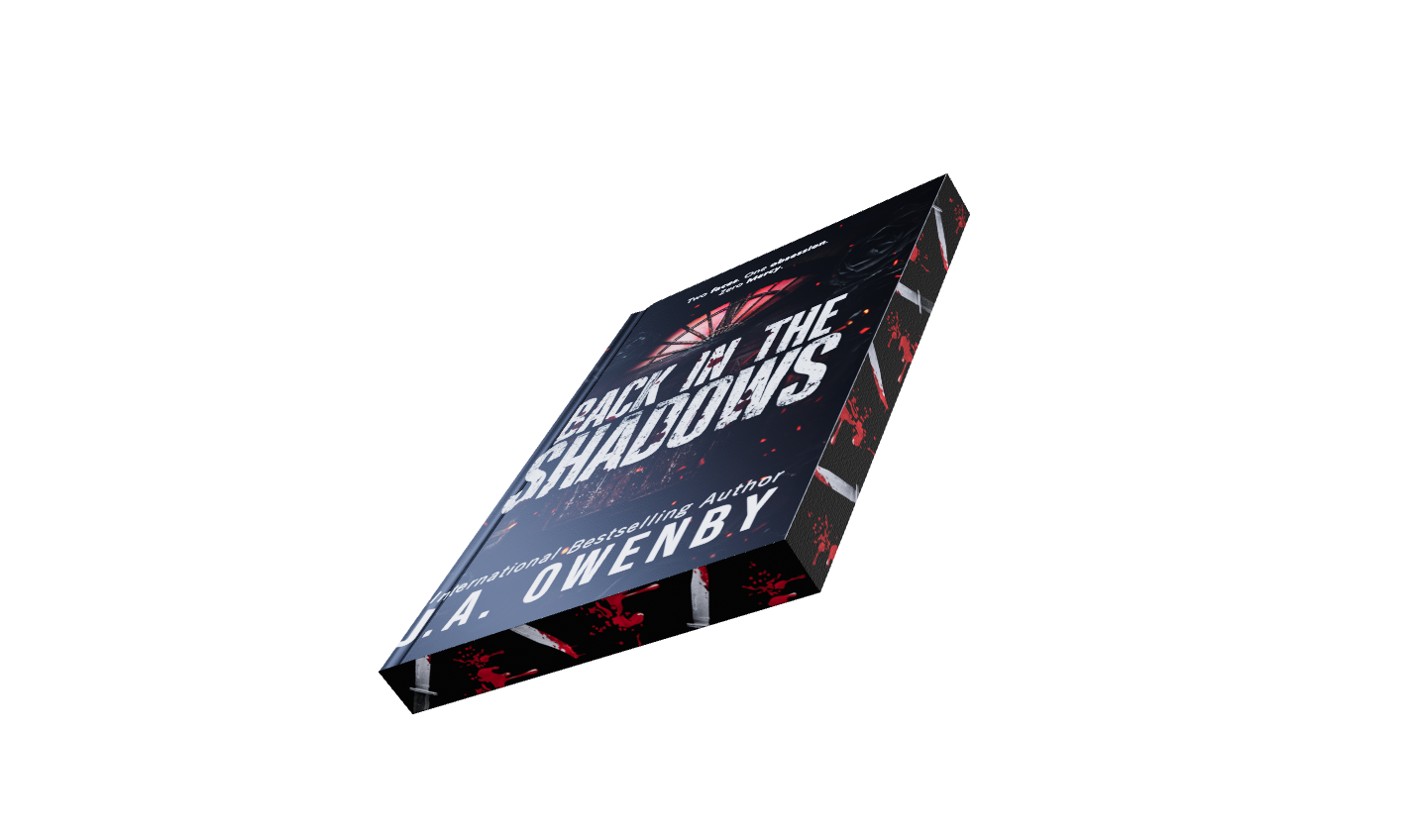 Back In the Shadows Paperback Special Edition- Sprayed Edges - Bottom