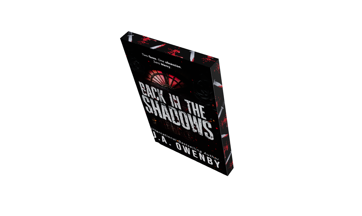 Back In the Shadows Paperback Special Edition- Sprayed Edges - Top