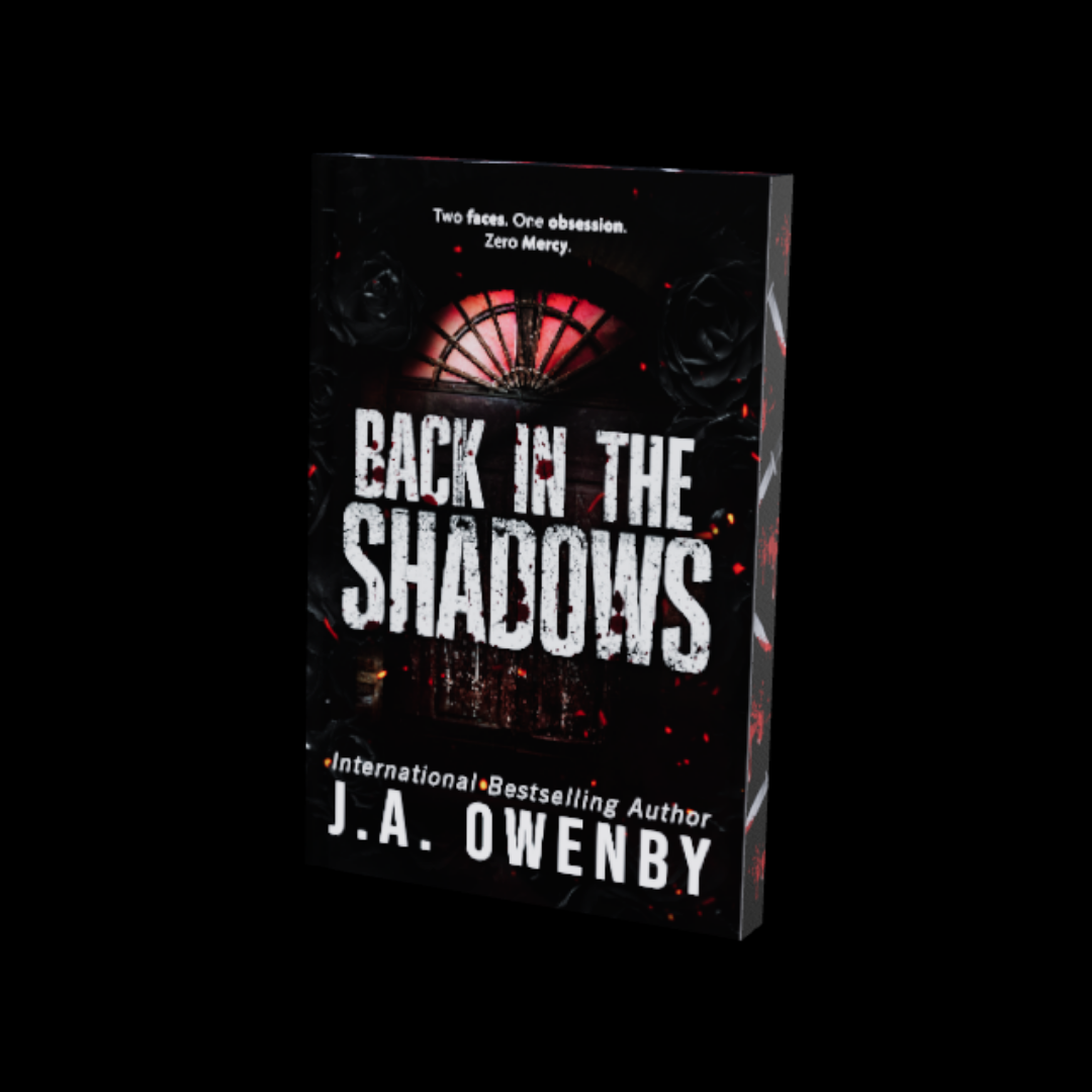 Back In the Shadows Paperback Special Edition- Sprayed Edges - Front
