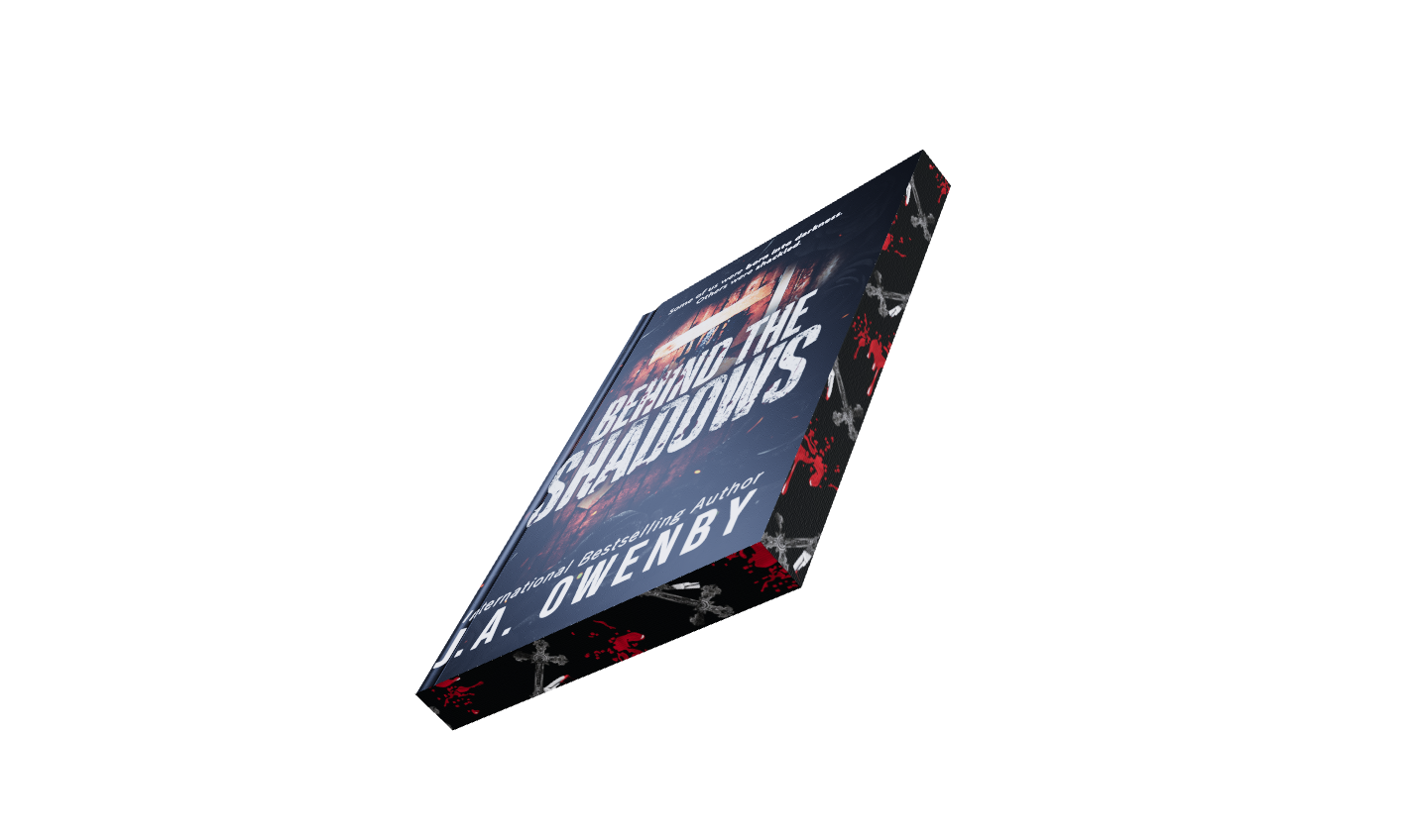 PRE-ORDER - Behind the Shadows Paperback Special Edition- Sprayed Edges