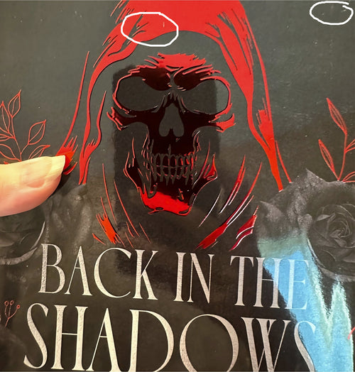 Back In the Shadows Book 2 - Special Edition - Imperfect - Red Foil With Sprayed Edges