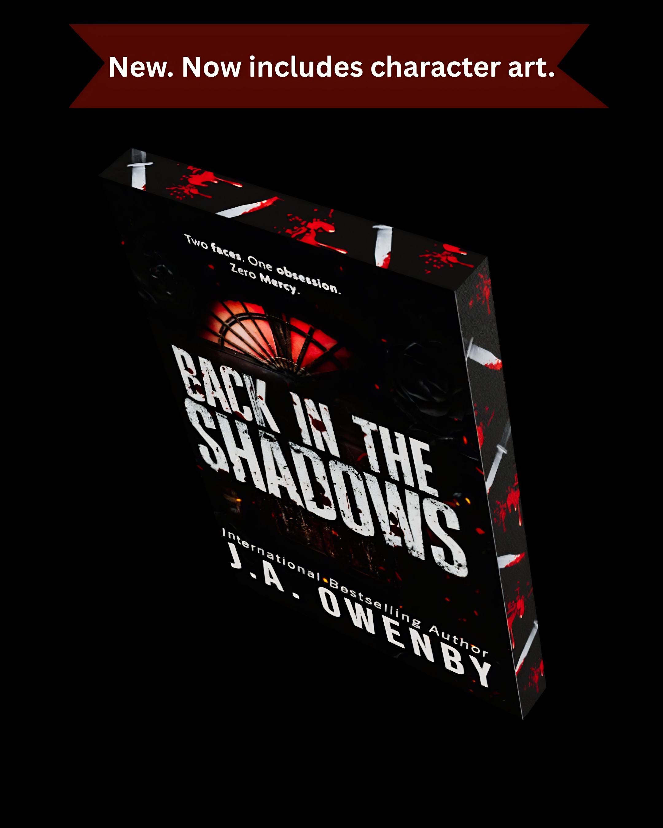 Back In the Shadows Paperback Special Edition- Sprayed Edges